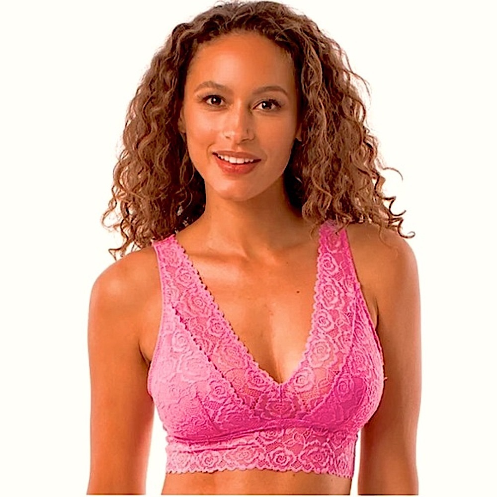 Pip & Vine by Rosie Pope sleep nursing maternity bra pink small NWT